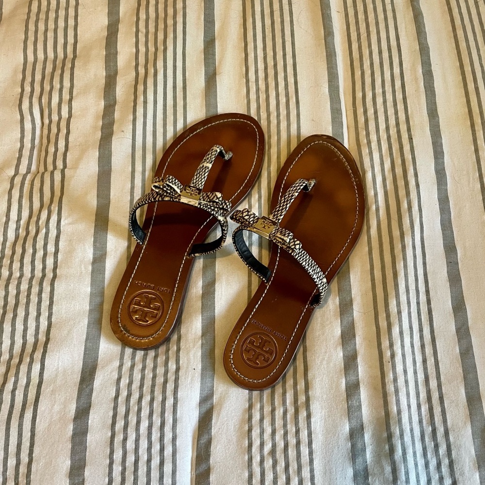 GUC Tory Burch T Strap Sandal size 7.5